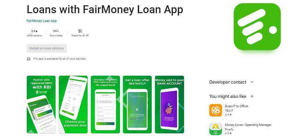 Loans with FairMoney Loan App