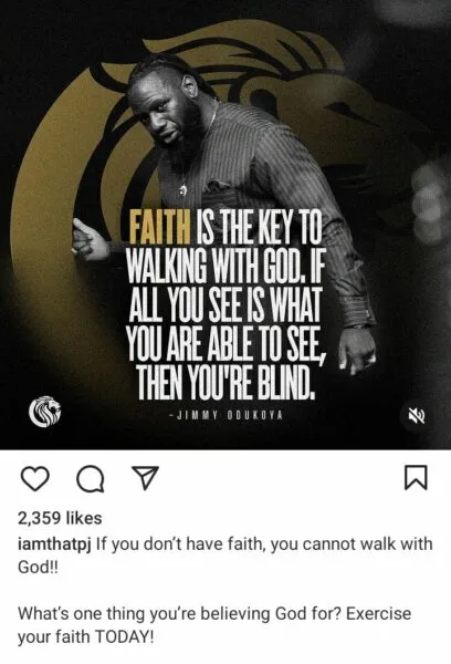 If You Don’t Have Faith You Can’t Work With God Pastor Jimmy Odukoya Screenshot